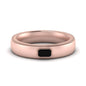 Comfort Fit Mens Milgrain Outline Ring Fascinating Diamonds