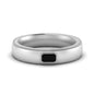 Comfort Fit Mens Milgrain Outline Ring Fascinating Diamonds