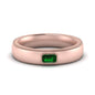 Comfort Fit Mens Milgrain Outline Ring Fascinating Diamonds