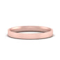 Comfort Fit Flat 4 mm Mens Wedding Band Fascinating Diamonds