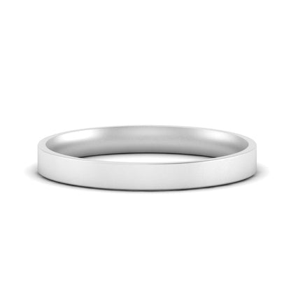 Comfort Fit Flat 4 mm Mens Wedding Band Fascinating Diamonds