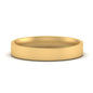 Comfort Fit Flat 4 mm Mens Wedding Band Fascinating Diamonds