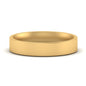 Comfort Fit Flat 4 mm Mens Wedding Band Fascinating Diamonds