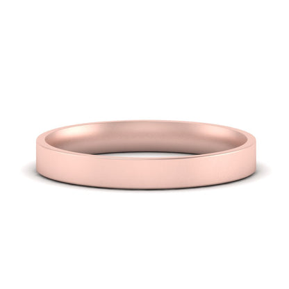 Comfort Fit Flat 4 mm Mens Wedding Band Fascinating Diamonds