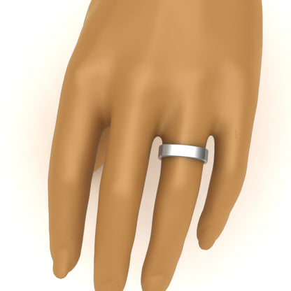 Square Comfort Fit Mens Wedding Band Fascinating Diamonds