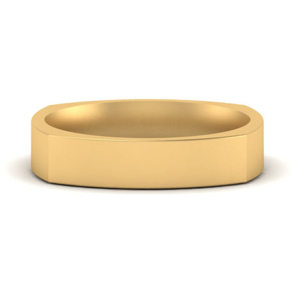 Square Comfort Fit Mens Wedding Band Fascinating Diamonds
