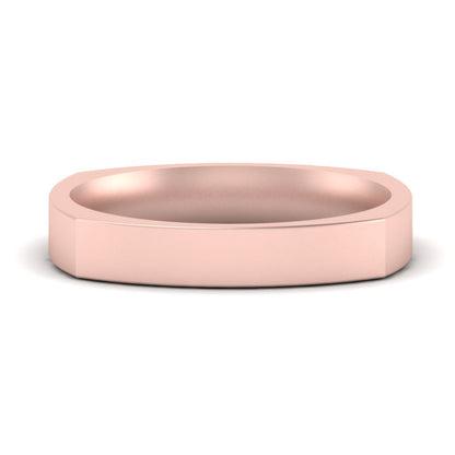 Square Comfort Fit Mens Wedding Band Fascinating Diamonds