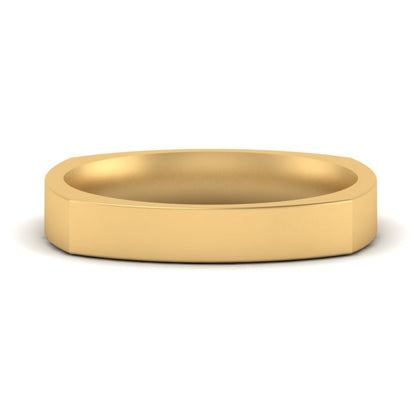 Square Comfort Fit Mens Wedding Band Fascinating Diamonds