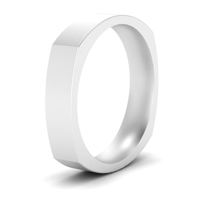 Square Comfort Fit Mens Wedding Band Fascinating Diamonds