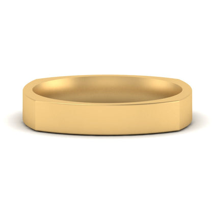 Square Comfort Fit Mens Wedding Band Fascinating Diamonds
