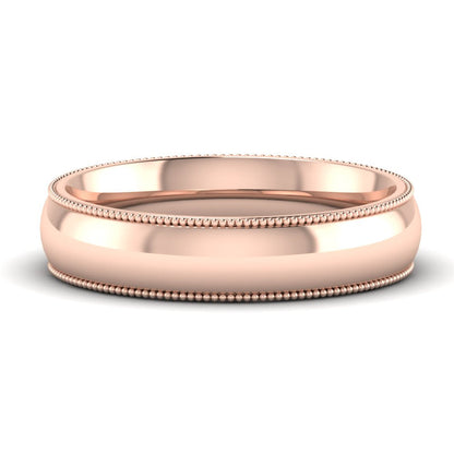 Comfort Fit Wedding Band Milgrain Edge Fascinating Diamonds