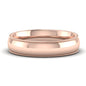 Comfort Fit Wedding Band Milgrain Edge Fascinating Diamonds