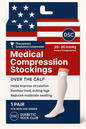 Men's Over The Calf Compression Stocking Socks (1 Pair) DSC