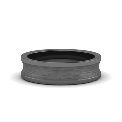 Concave Mens Wedding Ring Fascinating Diamonds