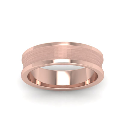 Concave Mens Wedding Ring Fascinating Diamonds