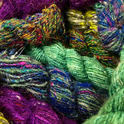 Mystery Hank of Banana Fiber Yarn