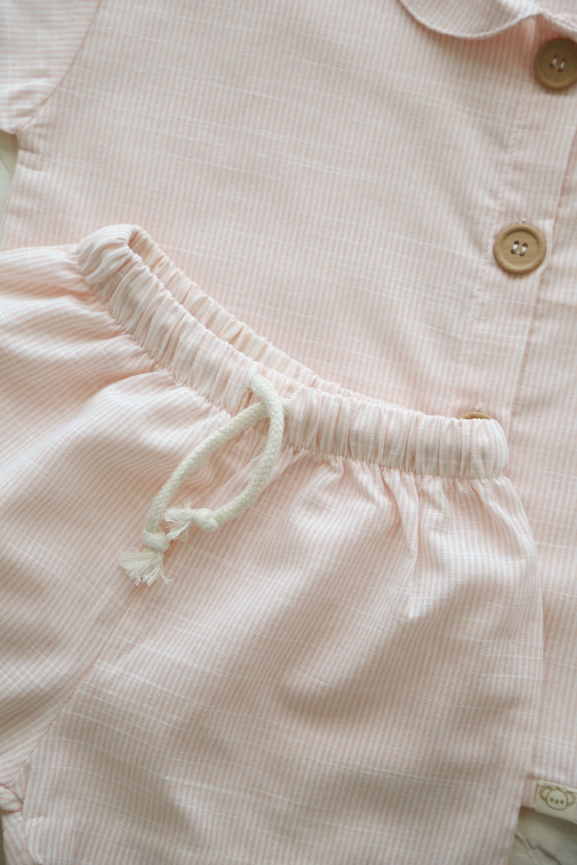 Girl Shirt-Short Set Honey and Hive
