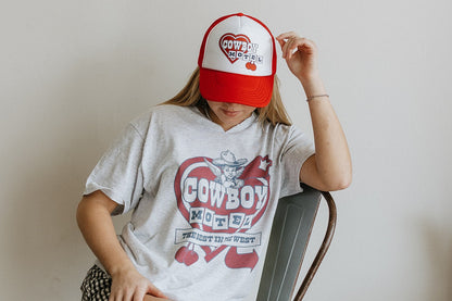 Cowboy Motel Trucker Hat Wild Junkie