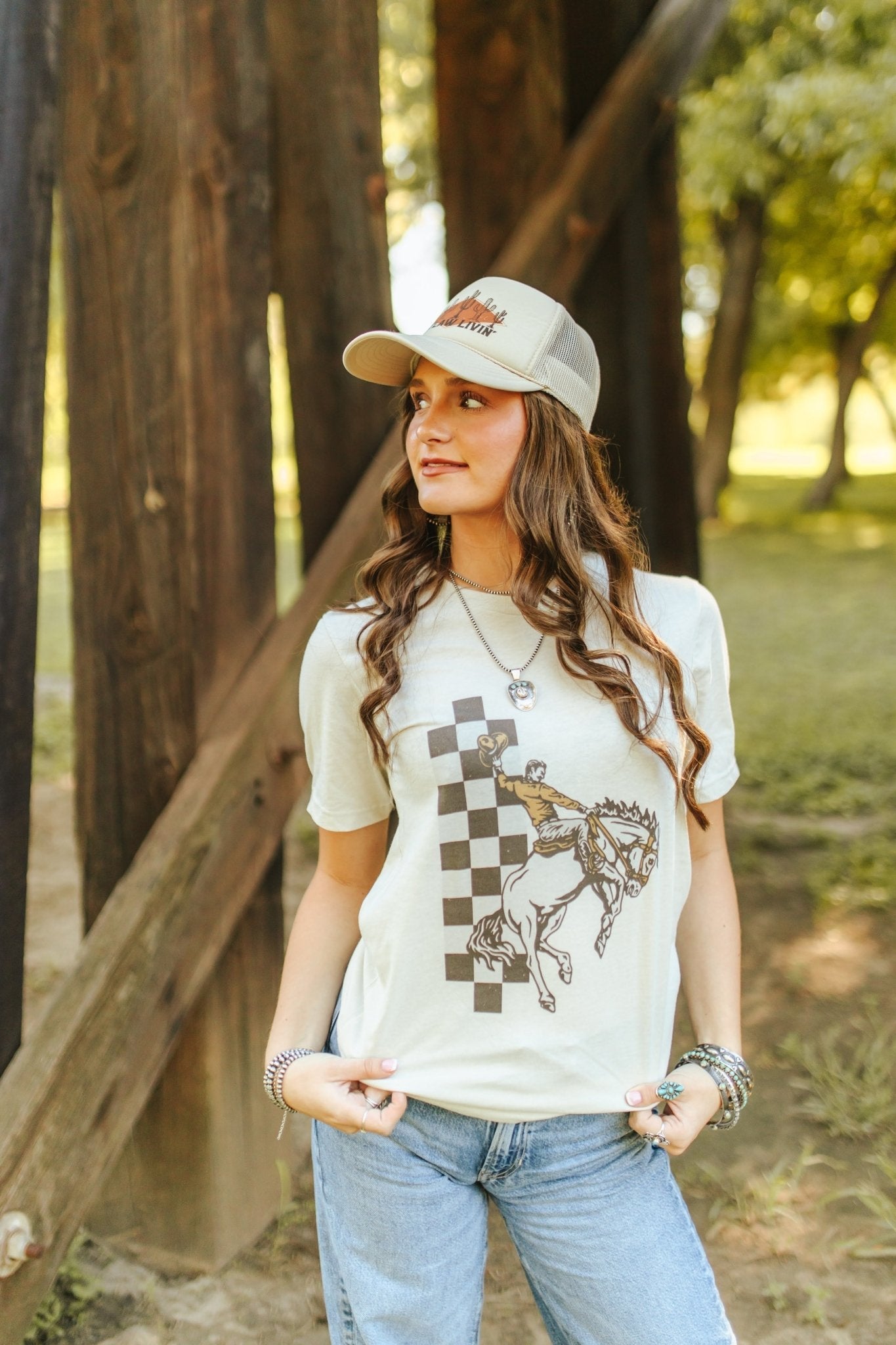 Cowboy Rider Graphic Tee Wild Junkie