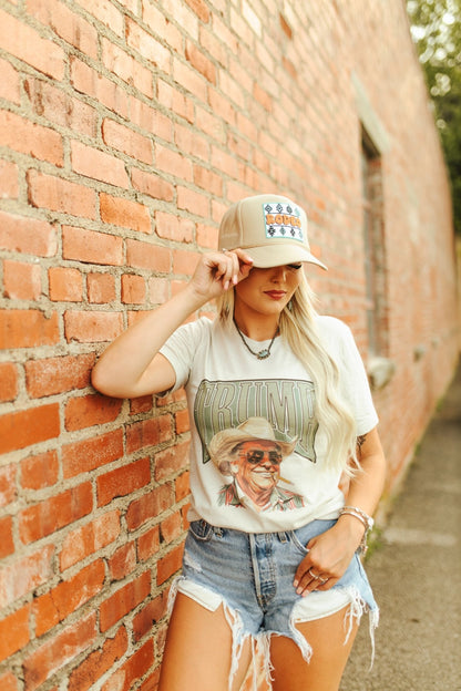 Cowboy Trump Graphic Tee Wild Junkie