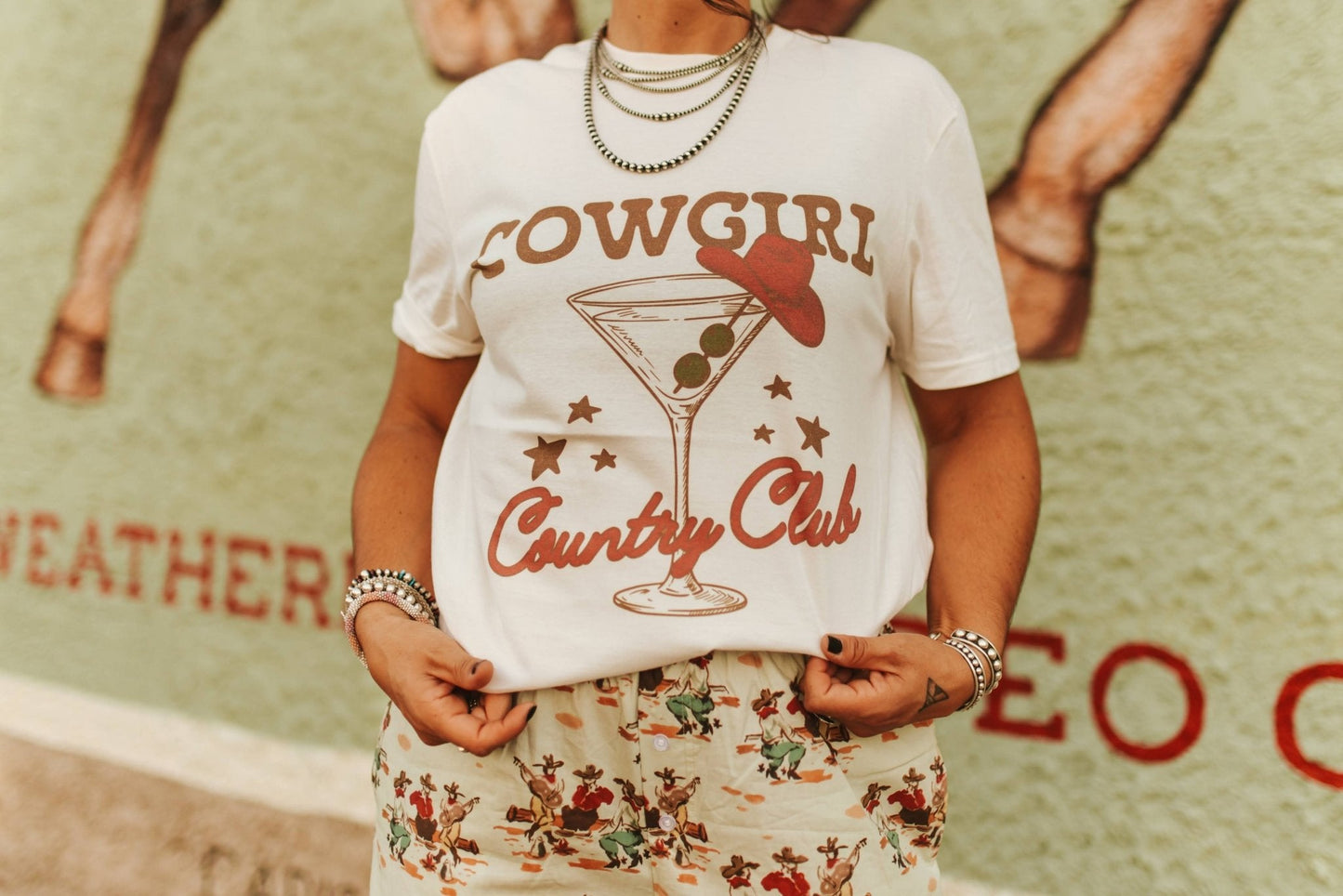 Cowgirl Country Club Graphic Tee Wild Junkie