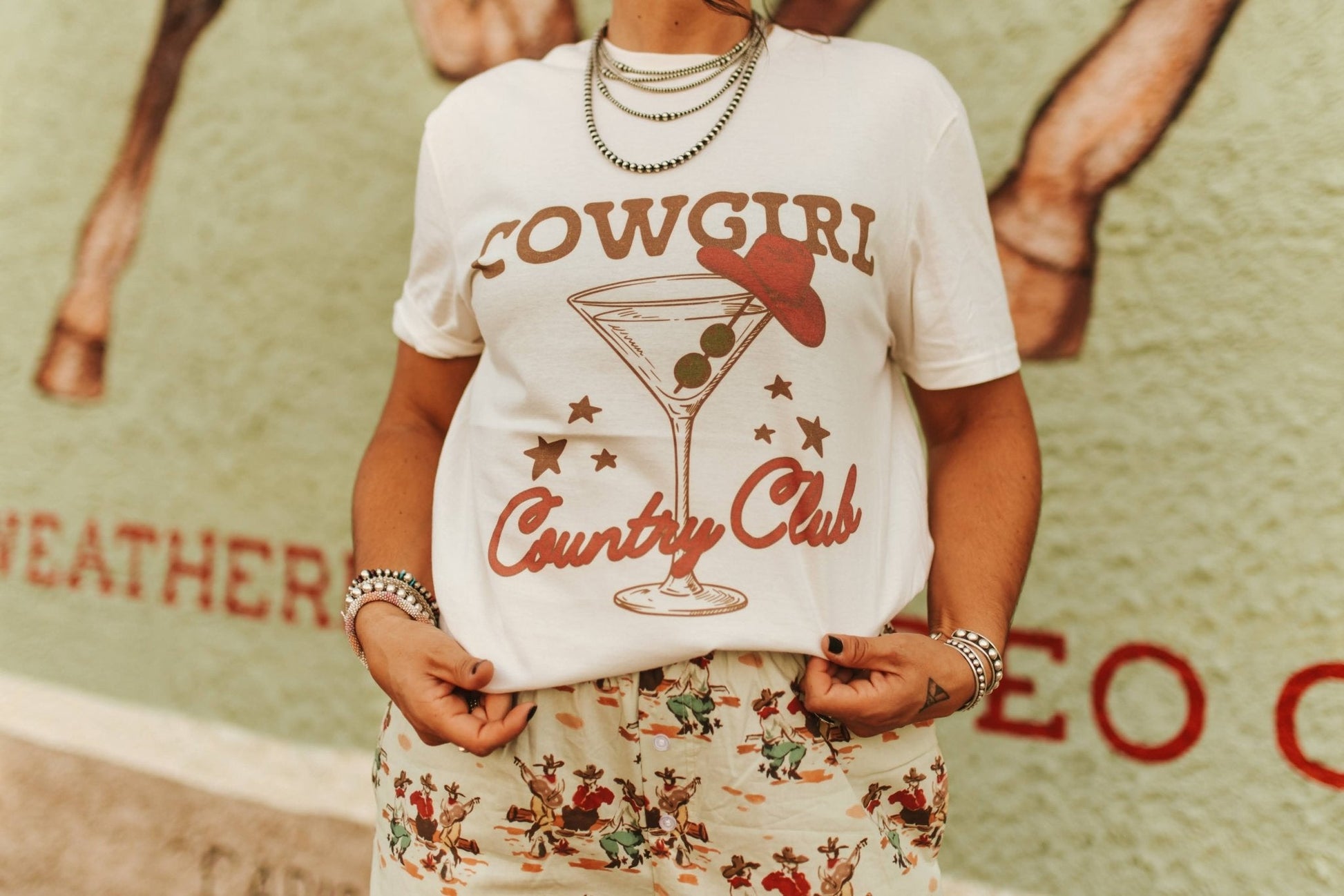 Cowgirl Country Club Graphic Tee Wild Junkie