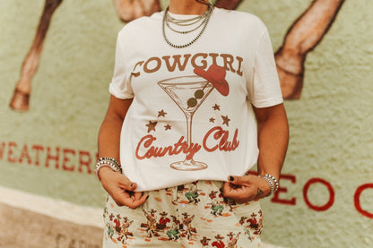 Cowgirl Country Club Graphic Tee Wild Junkie