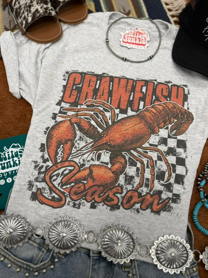 Crawfish Season Graphic Tee Wild Junkie
