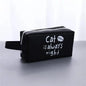 Creative Leather Black Large Capacity  Pencil Pouch For Students Unique Colors Stationery Office Pencil Cases Stevvex