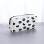Creative Leather Black Large Capacity  Pencil Pouch For Students Unique Colors Stationery Office Pencil Cases Stevvex