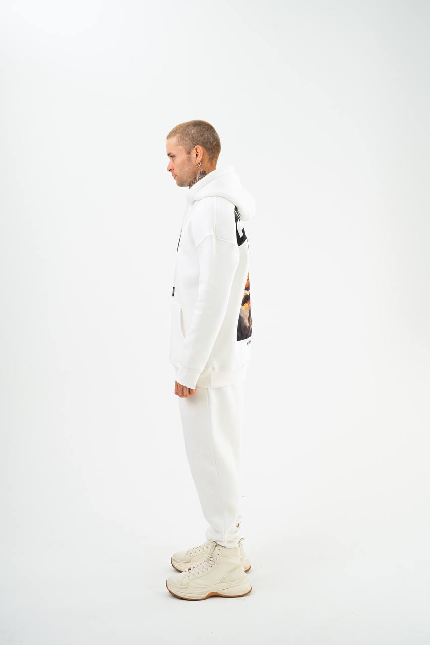 Oversize 'Creed' Muhammad Ali Graphic Hoodie - Boxing Inspired Streetwear Sweatshirt Withinblack