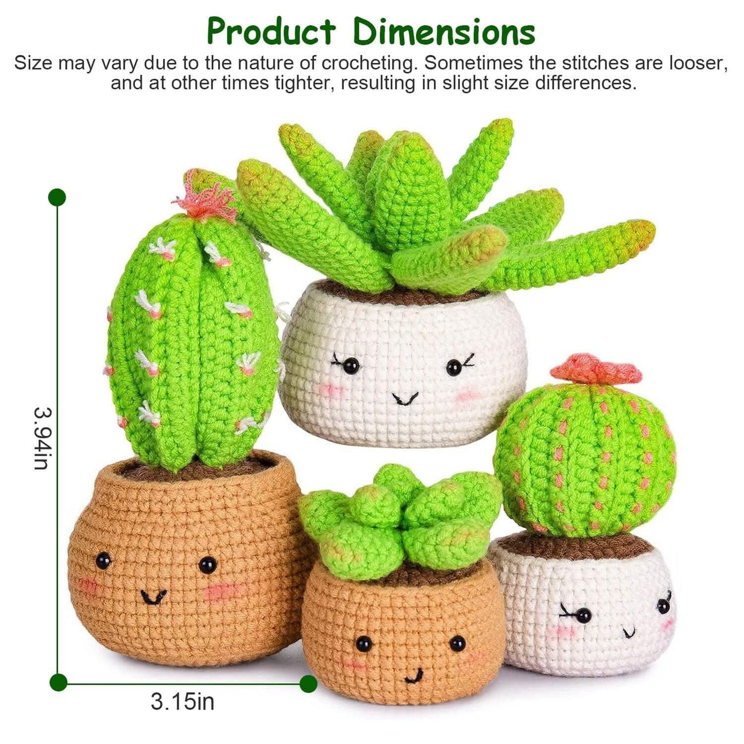 Crochet Kit for Beginners DIY Knitting Supplies