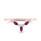Crown Marquise And Round Band Fascinating Diamonds