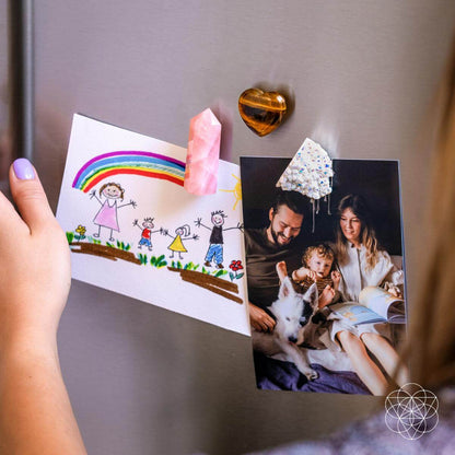 Crystal Fridge Magnets - Trio of Protection & Comfort Conscious Items