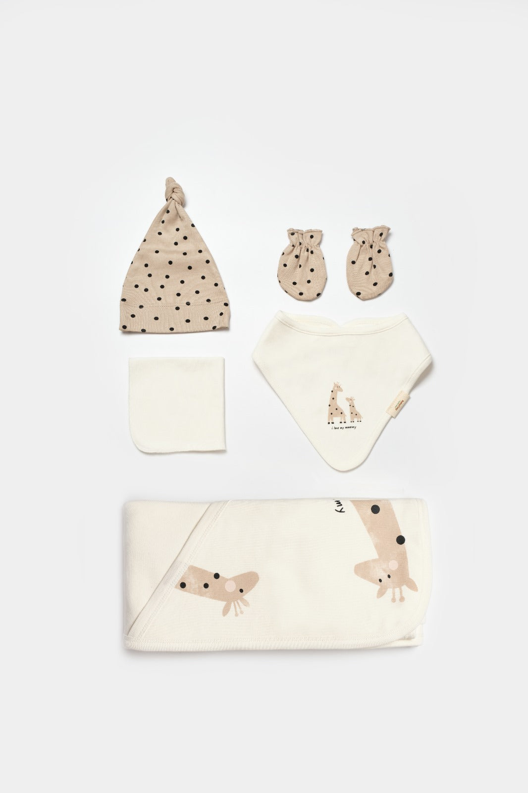 Giraffe Newborn 10 Pcs Organic Set Honey and Hive