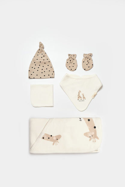 Giraffe Newborn 10 Pcs Organic Set Honey and Hive