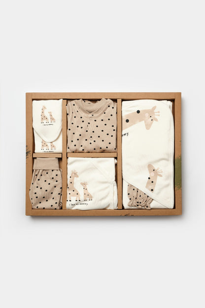 Giraffe Newborn 10 Pcs Organic Set Honey and Hive