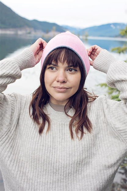 Cuenca Reversible Brushed Alpaca Beanie Hat Purely Alpaca