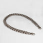 Chunky Curb Nickel Finish Chain Strap Urban-Equestrian