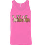 Curious Alpacas Canvas Unisex Tank Purely Alpaca