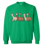 Curious Alpacas Gildan Crewneck Sweatshirt Purely Alpaca