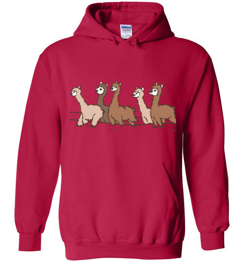 Curious Alpacas Gildan Heavy Blend Hoodie Purely Alpaca