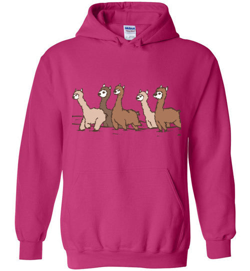 Curious Alpacas Gildan Heavy Blend Hoodie Purely Alpaca