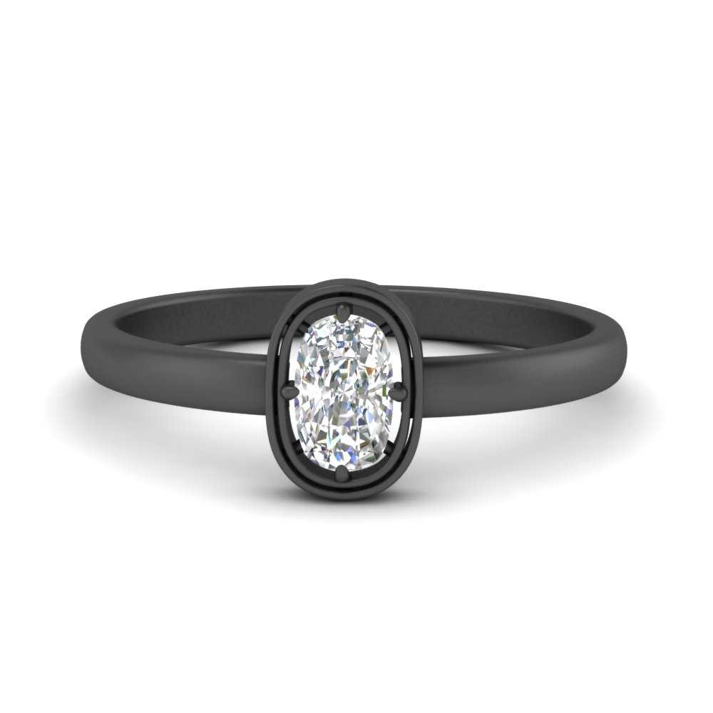 Cushion Cut Bezel Solitaire Ring Fascinating Diamonds