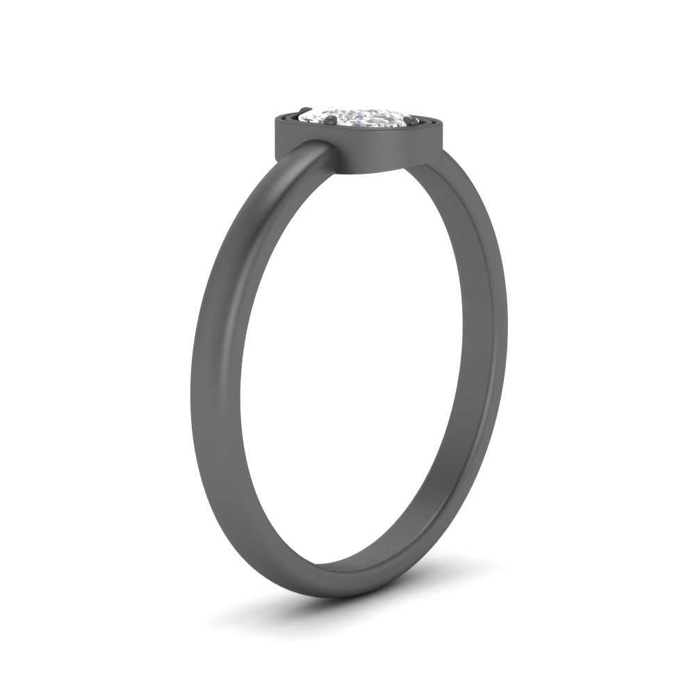 Cushion Cut Bezel Solitaire Ring Fascinating Diamonds