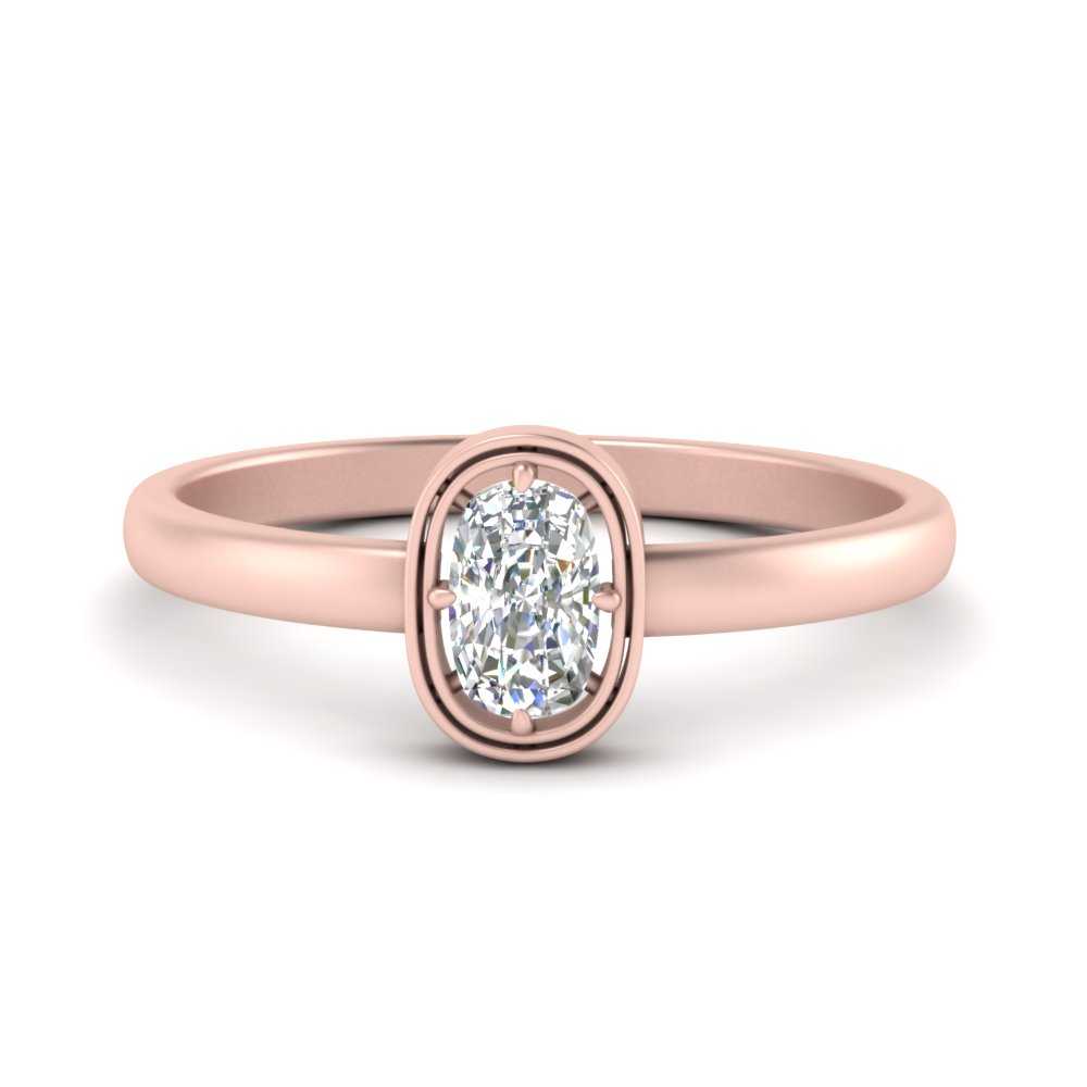 Cushion Cut Bezel Solitaire Ring Fascinating Diamonds