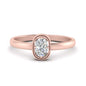 Cushion Cut Bezel Solitaire Ring Fascinating Diamonds