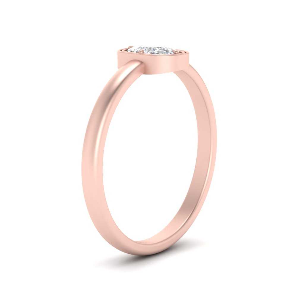 Cushion Cut Bezel Solitaire Ring Fascinating Diamonds