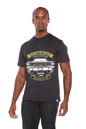 Custom Muscle Men's Bamboo Viscose/Organic Cotton Short Sleeve Graphic T-Shirt