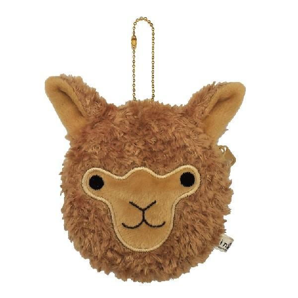 Cute Alpaca Face Coin Purse Purely Alpaca
